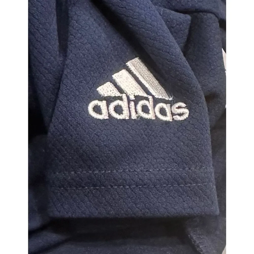 Adidas Men’s Navy Blue Climalite Short Sleeve Polo Shirt‎ Size Medium